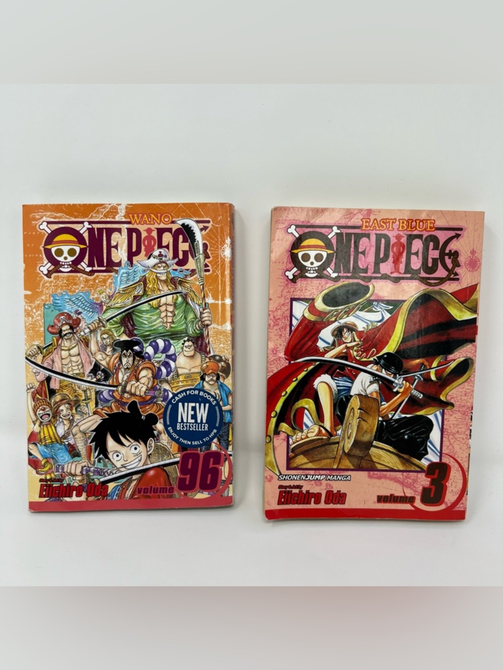 One Piece Eiichiro Oda Vol 3 & 96 Manga Paperback Book